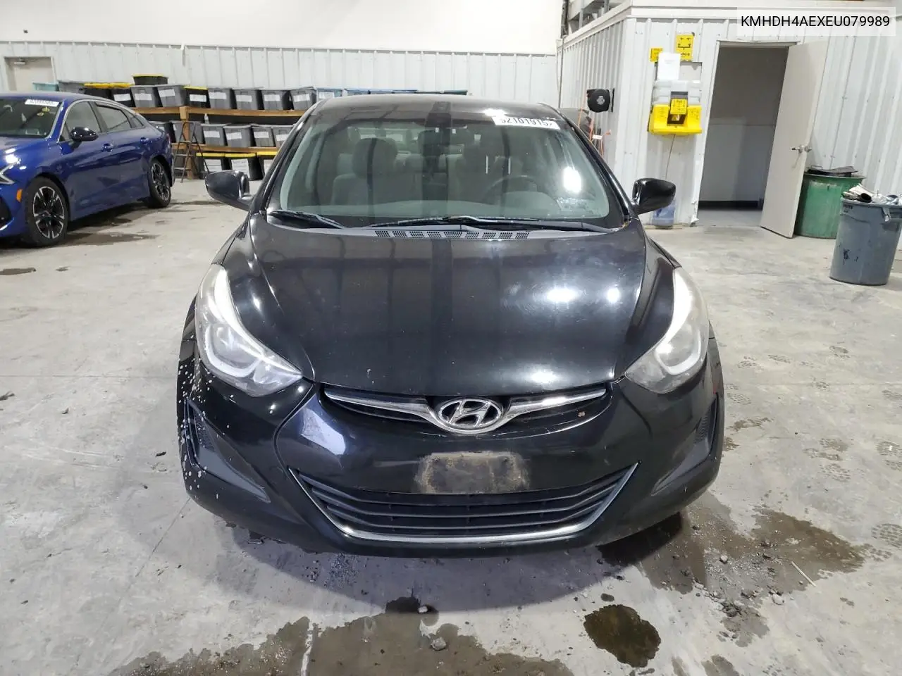 KMHDH4AEXEU079989 2014 Hyundai Elantra Se