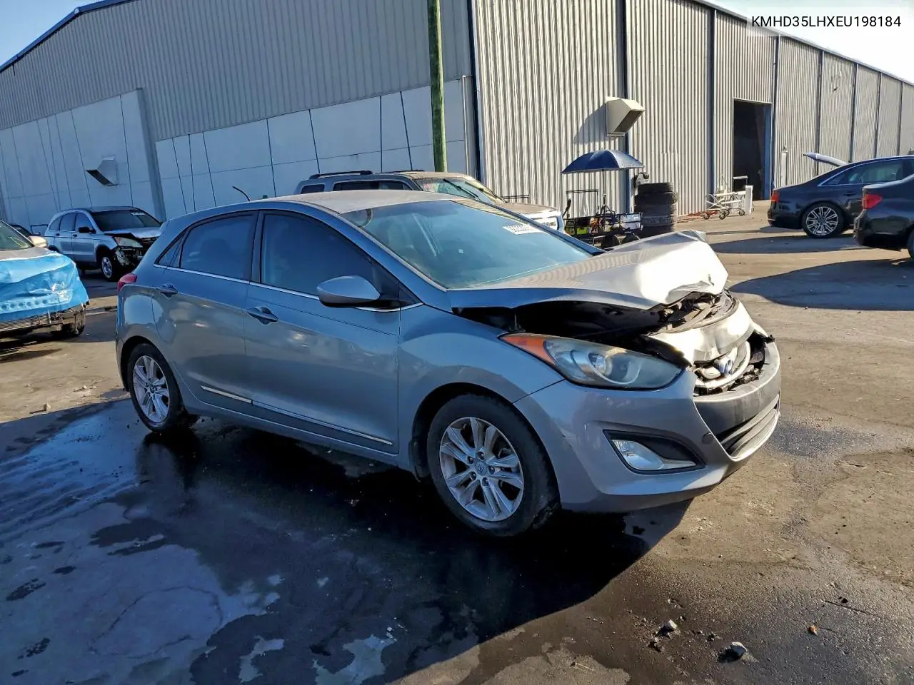 KMHD35LHXEU198184 2014 Hyundai Elantra Gt
