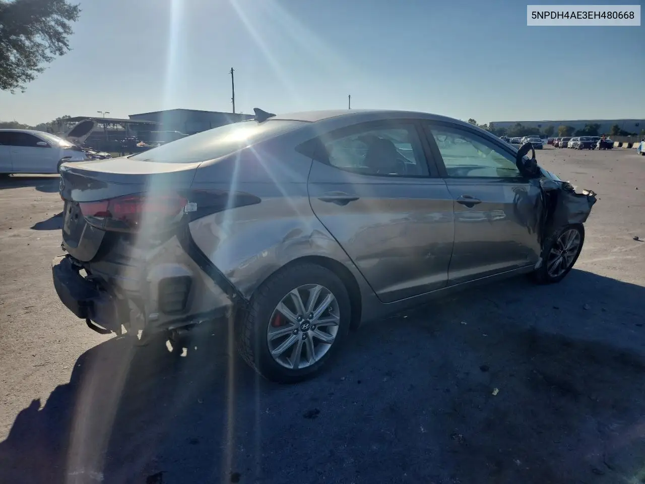 5NPDH4AE3EH480668 2014 Hyundai Elantra Se