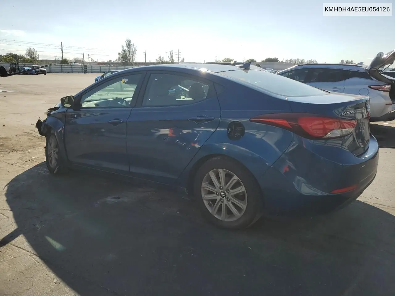 KMHDH4AE5EU054126 2014 Hyundai Elantra Se