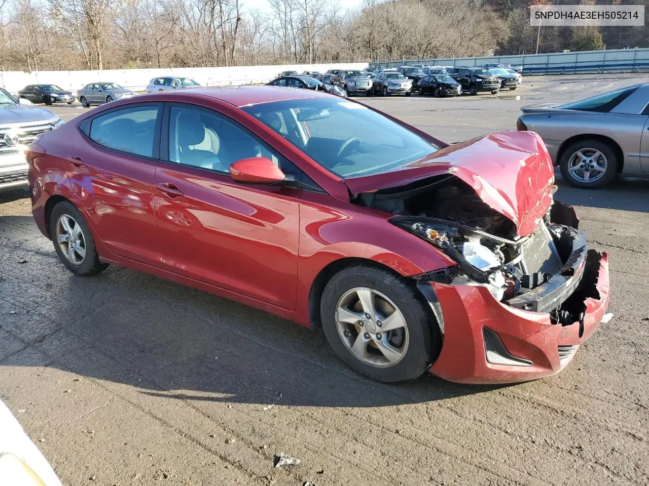 5NPDH4AE3EH505214 2014 Hyundai Elantra Se
