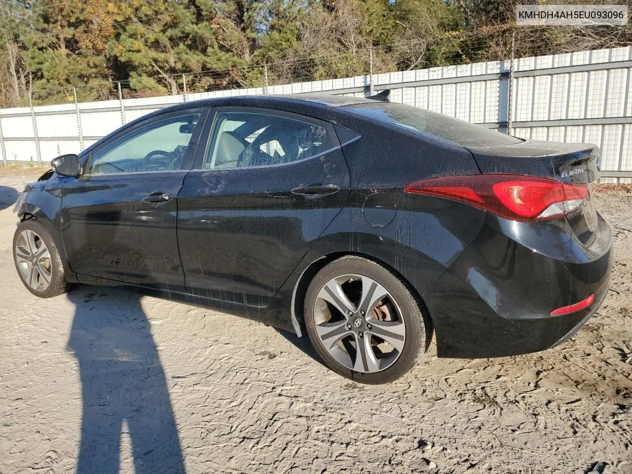 KMHDH4AH5EU093096 2014 Hyundai Elantra Se
