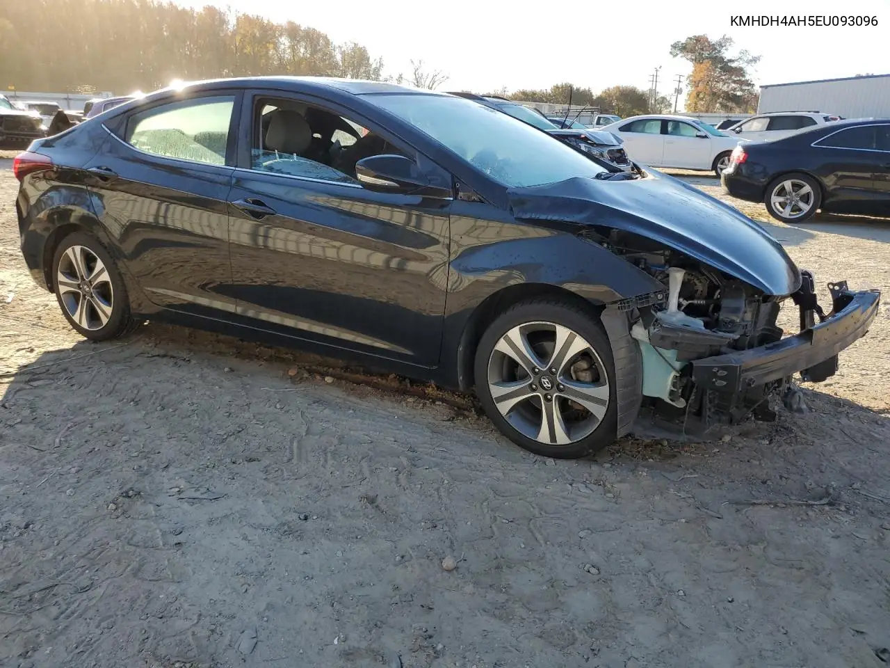 KMHDH4AH5EU093096 2014 Hyundai Elantra Se