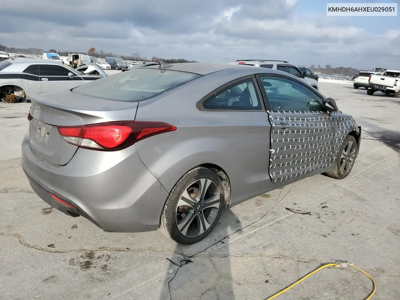 KMHDH6AHXEU029051 2014 Hyundai Elantra Coupe Gs