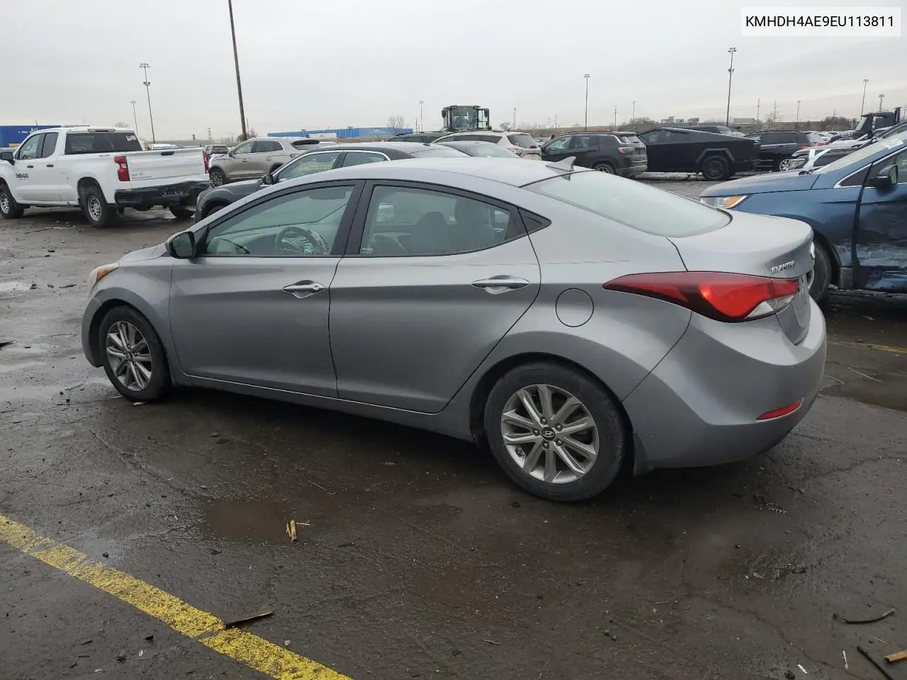 KMHDH4AE9EU113811 2014 Hyundai Elantra Se