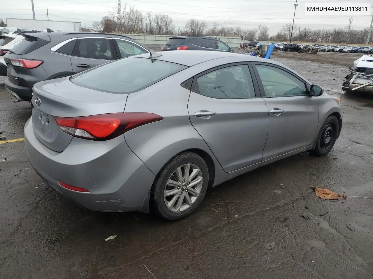KMHDH4AE9EU113811 2014 Hyundai Elantra Se