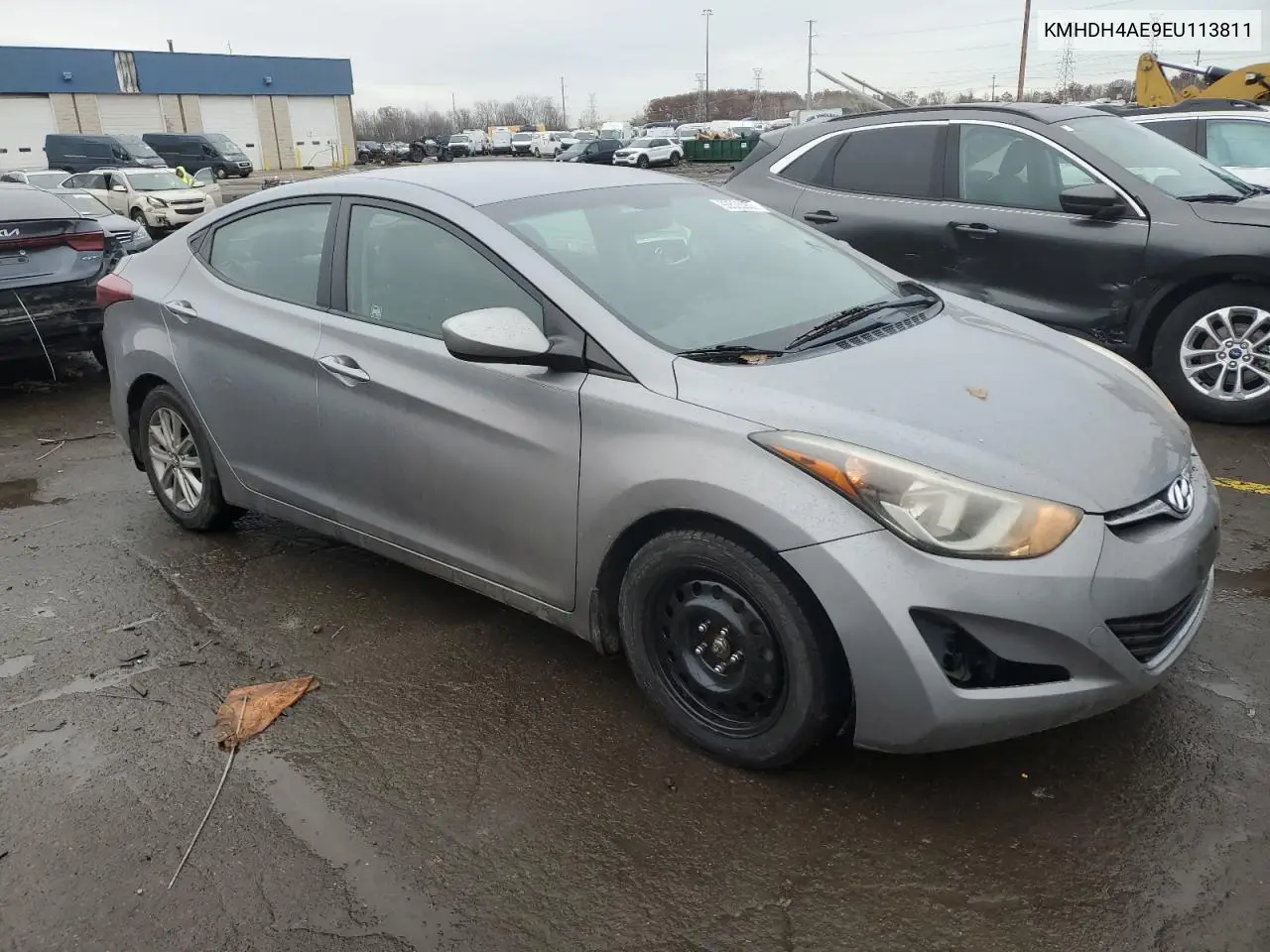 KMHDH4AE9EU113811 2014 Hyundai Elantra Se