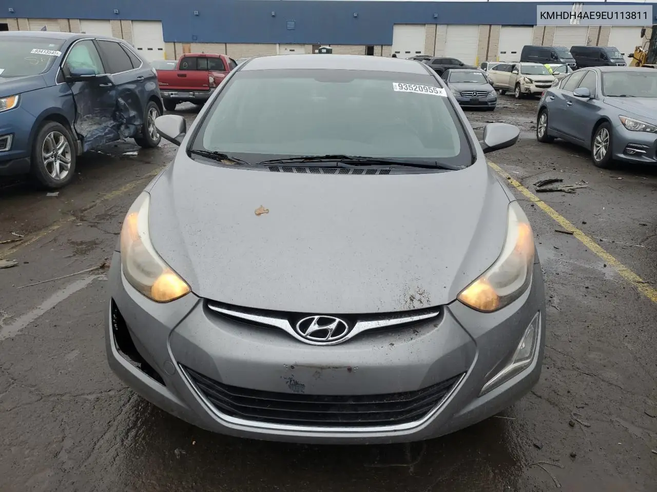 KMHDH4AE9EU113811 2014 Hyundai Elantra Se
