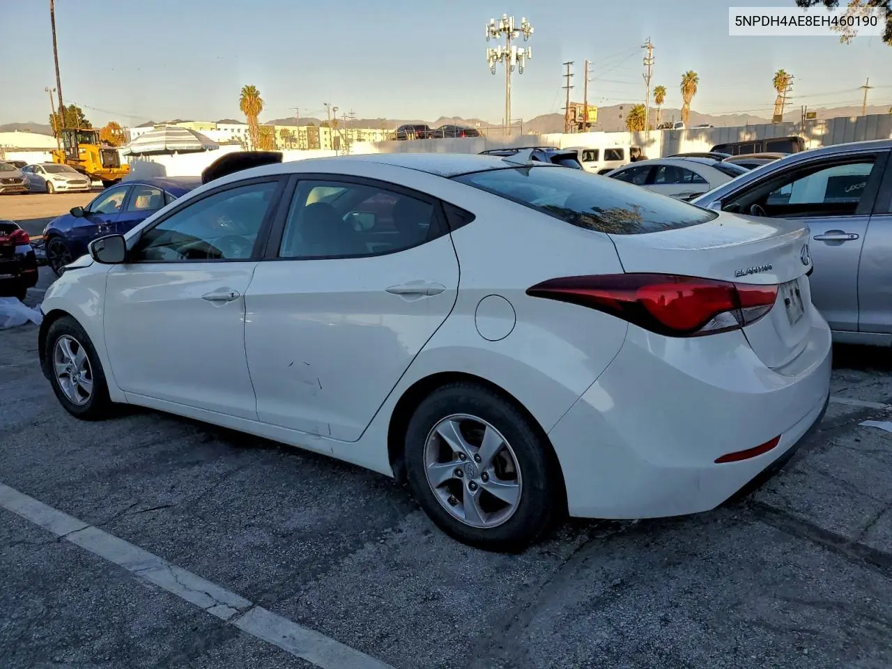 5NPDH4AE8EH460190 2014 Hyundai Elantra Se