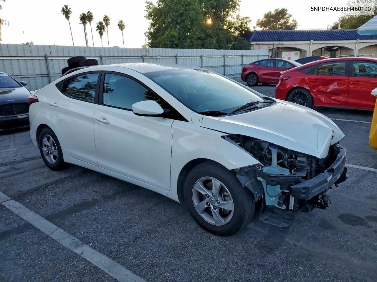 5NPDH4AE8EH460190 2014 Hyundai Elantra Se