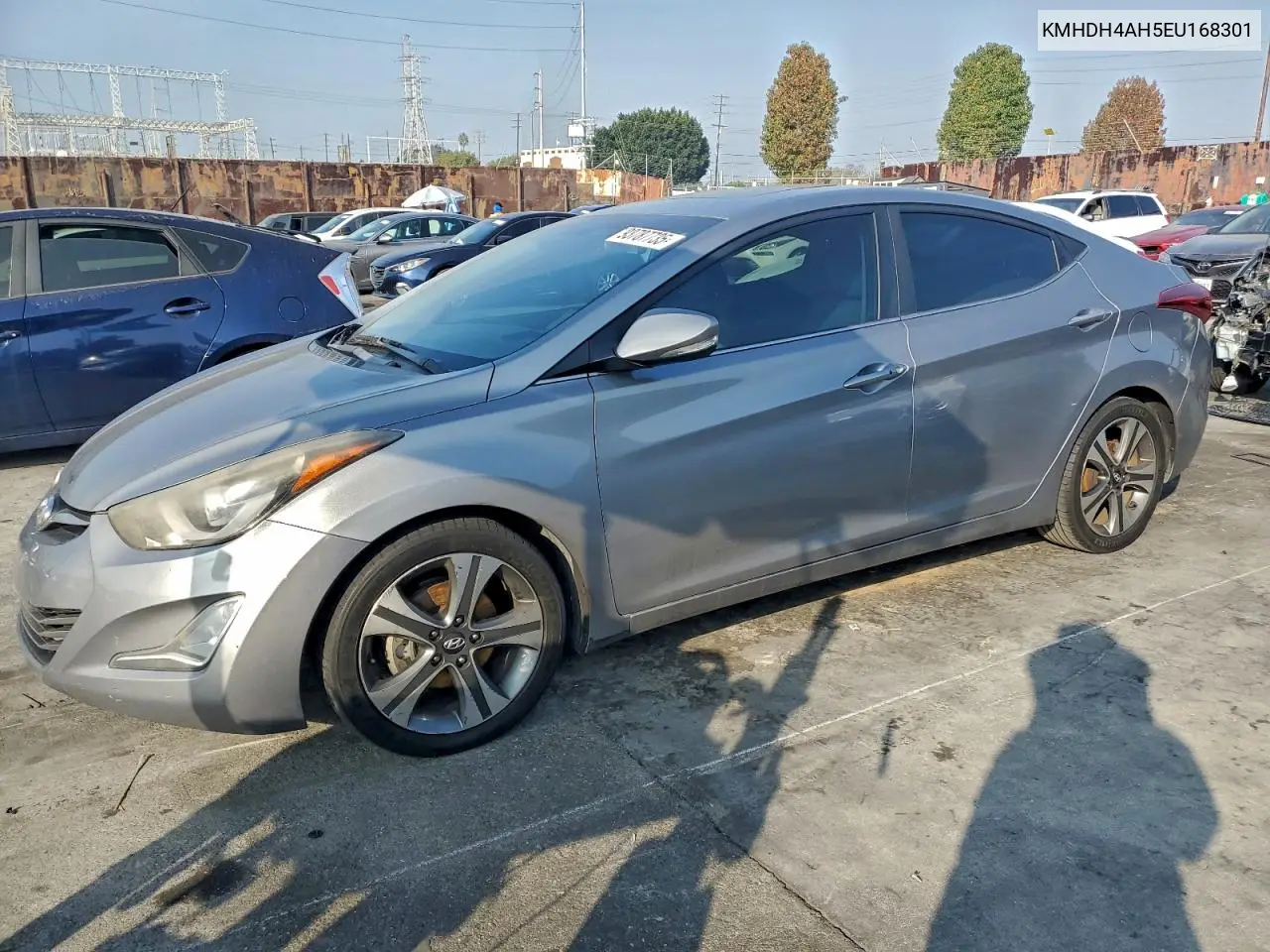KMHDH4AH5EU168301 2014 Hyundai Elantra Se