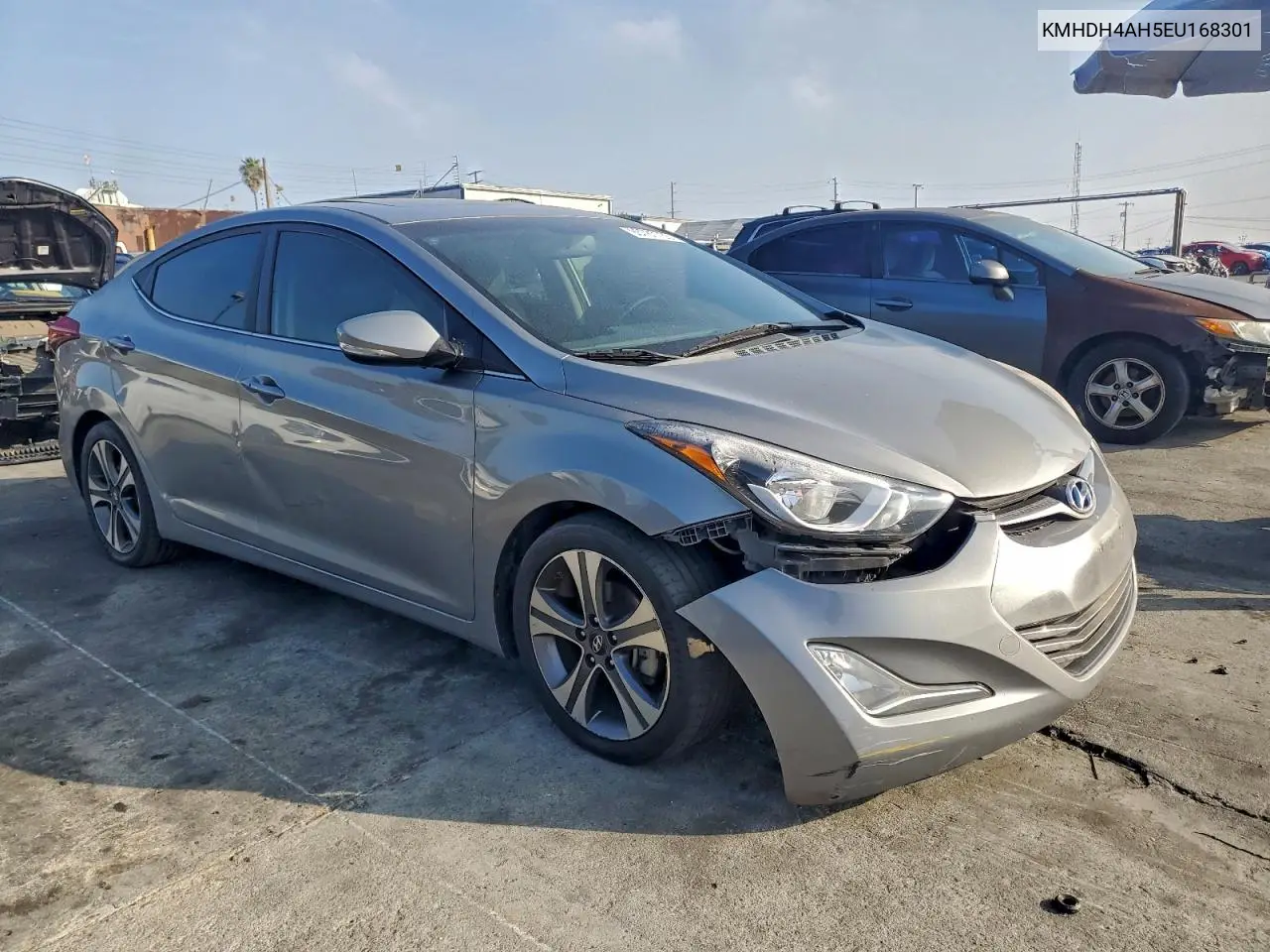 KMHDH4AH5EU168301 2014 Hyundai Elantra Se