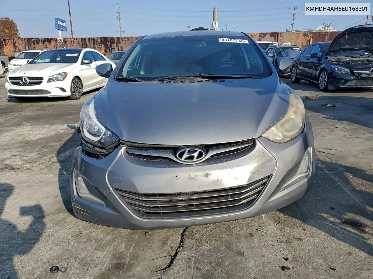 KMHDH4AH5EU168301 2014 Hyundai Elantra Se