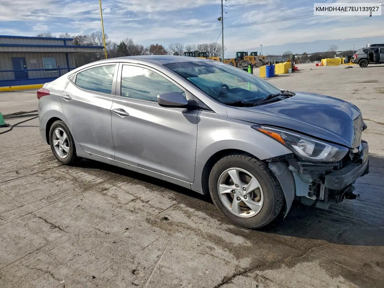 KMHDH4AE7EU133927 2014 Hyundai Elantra Se