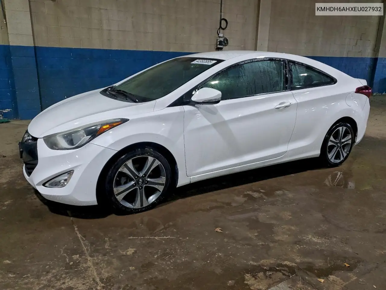 KMHDH6AHXEU027932 2014 Hyundai Elantra Coupe Gs