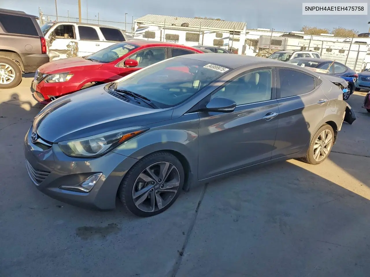 5NPDH4AE1EH475758 2014 Hyundai Elantra Se