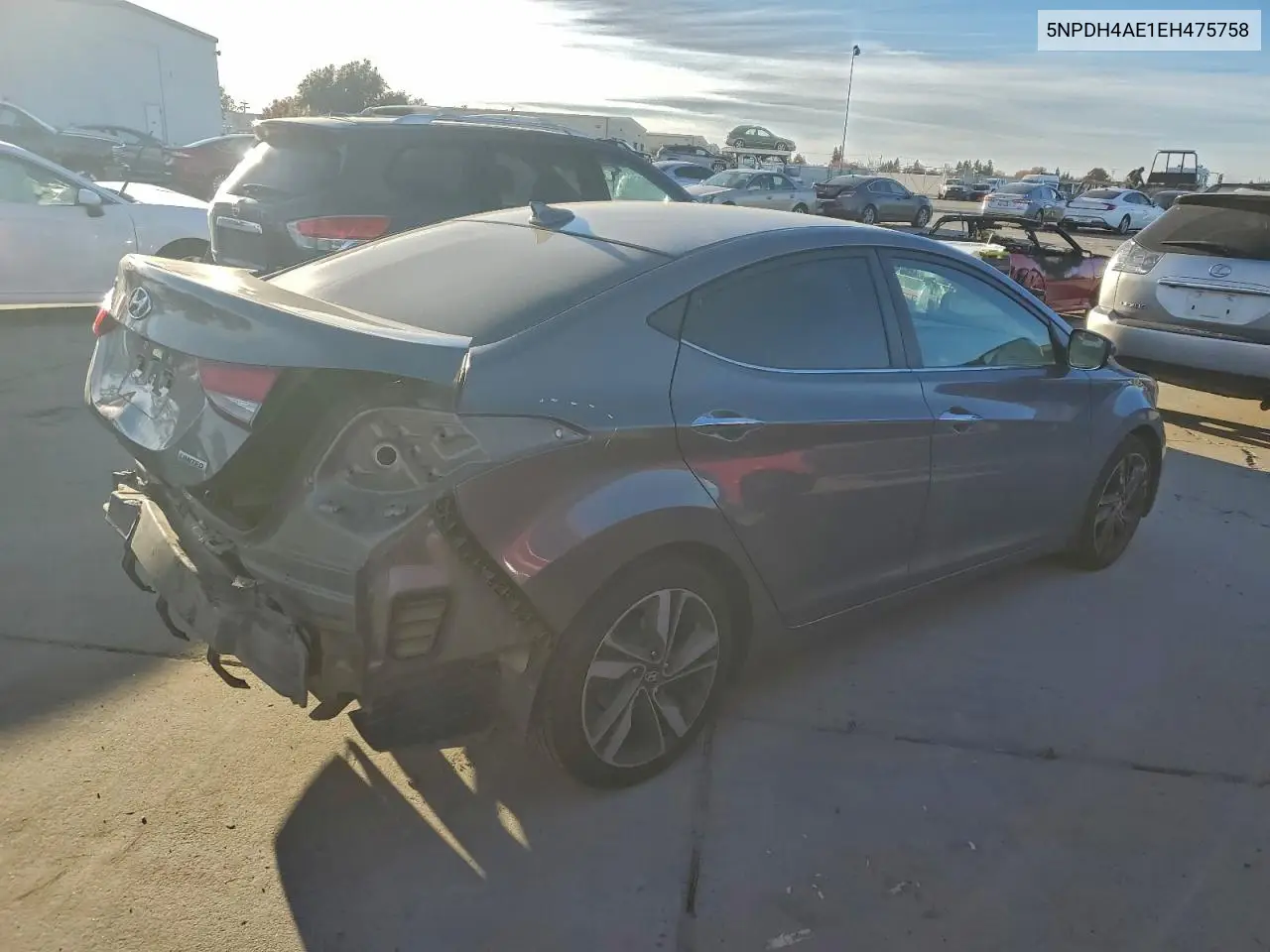 5NPDH4AE1EH475758 2014 Hyundai Elantra Se