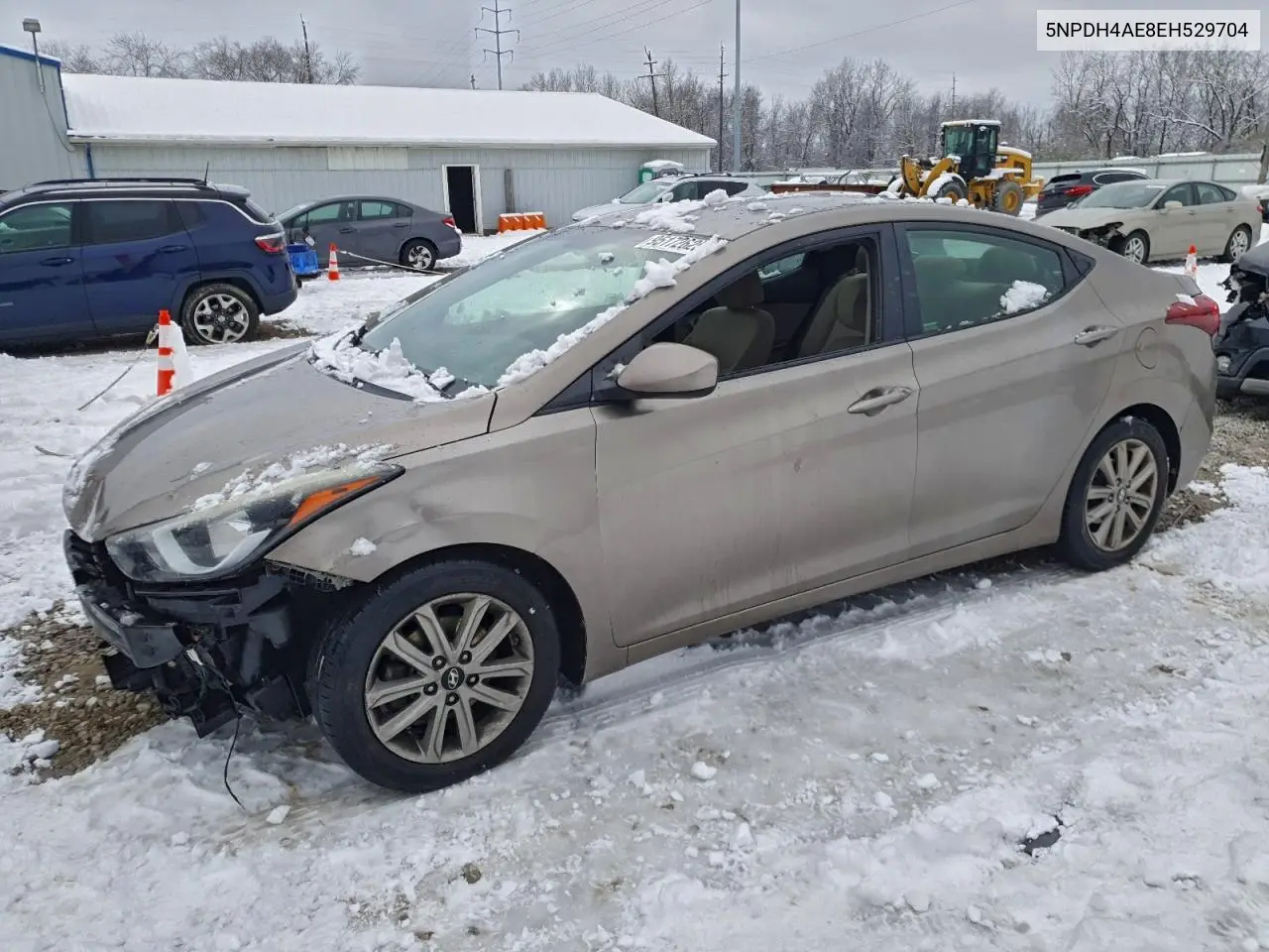 5NPDH4AE8EH529704 2014 Hyundai Elantra Se