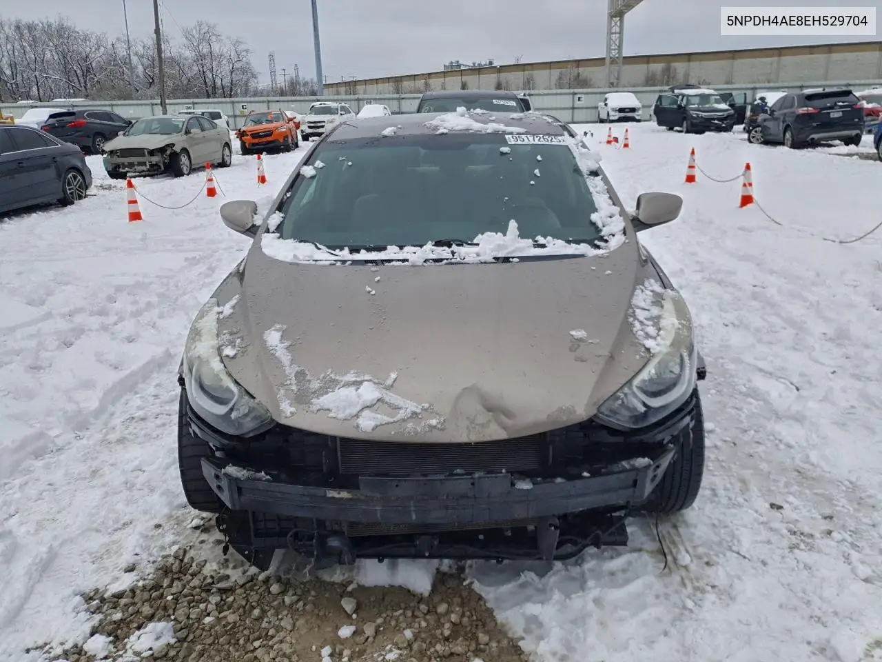 5NPDH4AE8EH529704 2014 Hyundai Elantra Se
