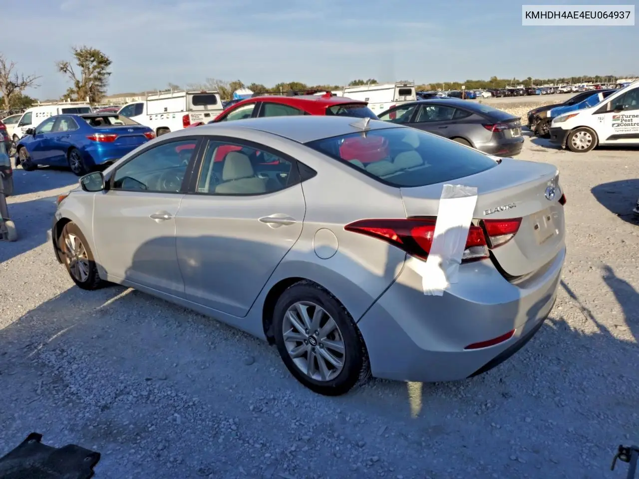 KMHDH4AE4EU064937 2014 Hyundai Elantra Se