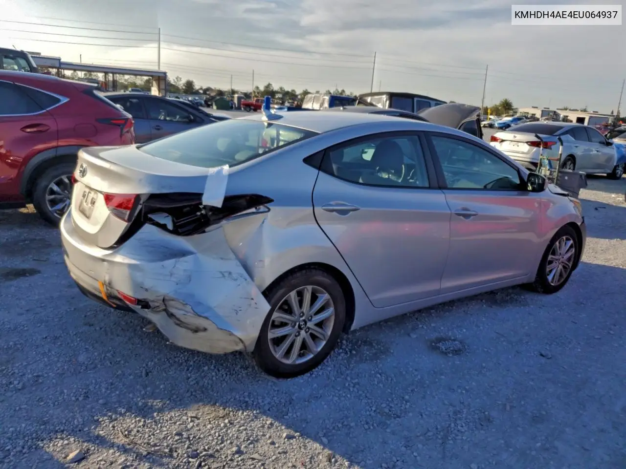 KMHDH4AE4EU064937 2014 Hyundai Elantra Se