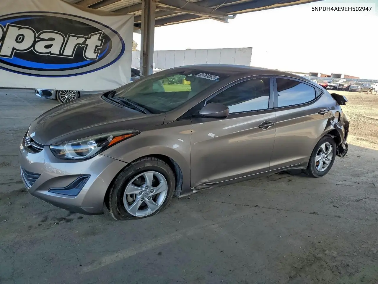 5NPDH4AE9EH502947 2014 Hyundai Elantra Se