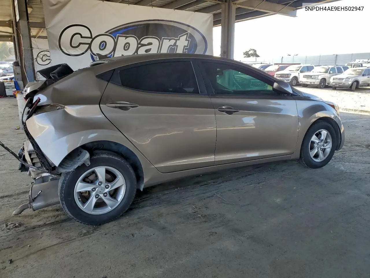 5NPDH4AE9EH502947 2014 Hyundai Elantra Se