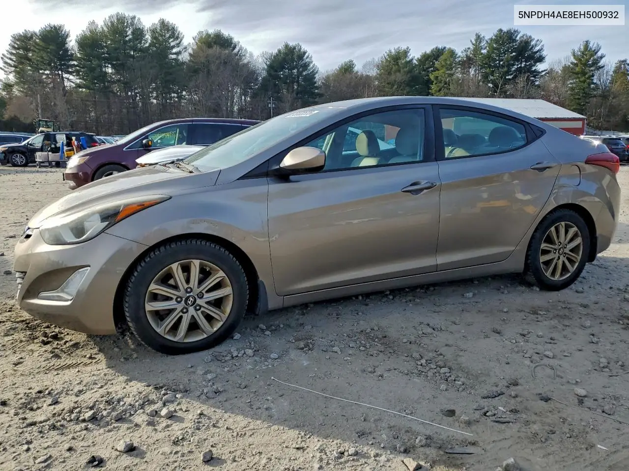 5NPDH4AE8EH500932 2014 Hyundai Elantra Se