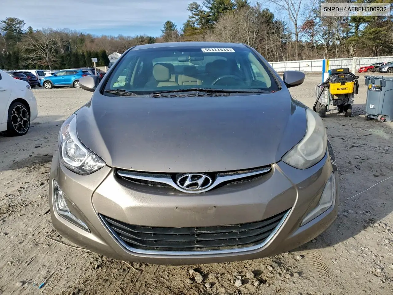 5NPDH4AE8EH500932 2014 Hyundai Elantra Se