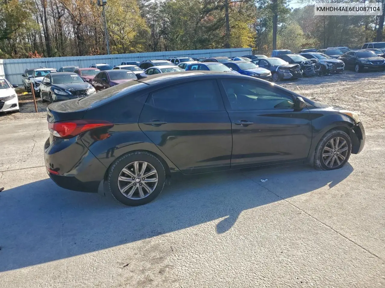 KMHDH4AE6EU087104 2014 Hyundai Elantra Se