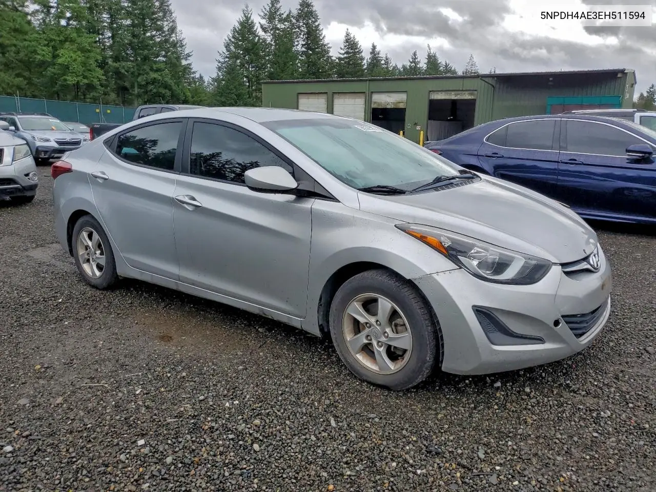 5NPDH4AE3EH511594 2014 Hyundai Elantra Se