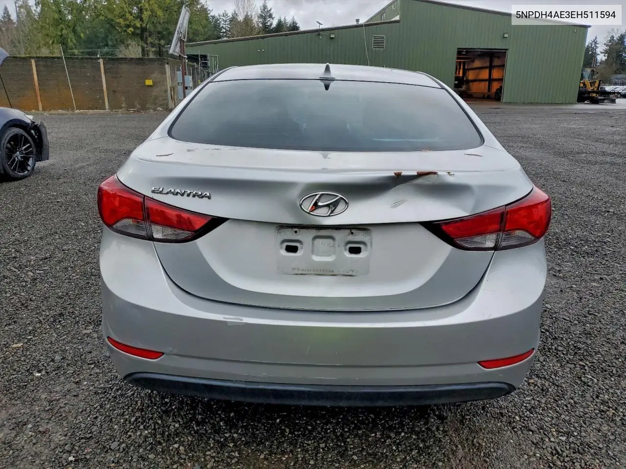 5NPDH4AE3EH511594 2014 Hyundai Elantra Se