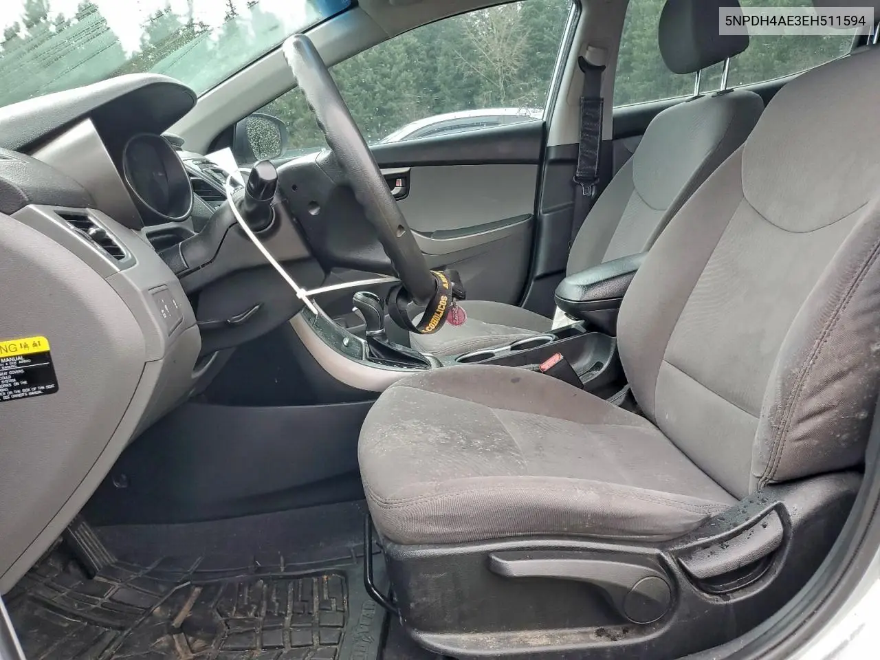 5NPDH4AE3EH511594 2014 Hyundai Elantra Se