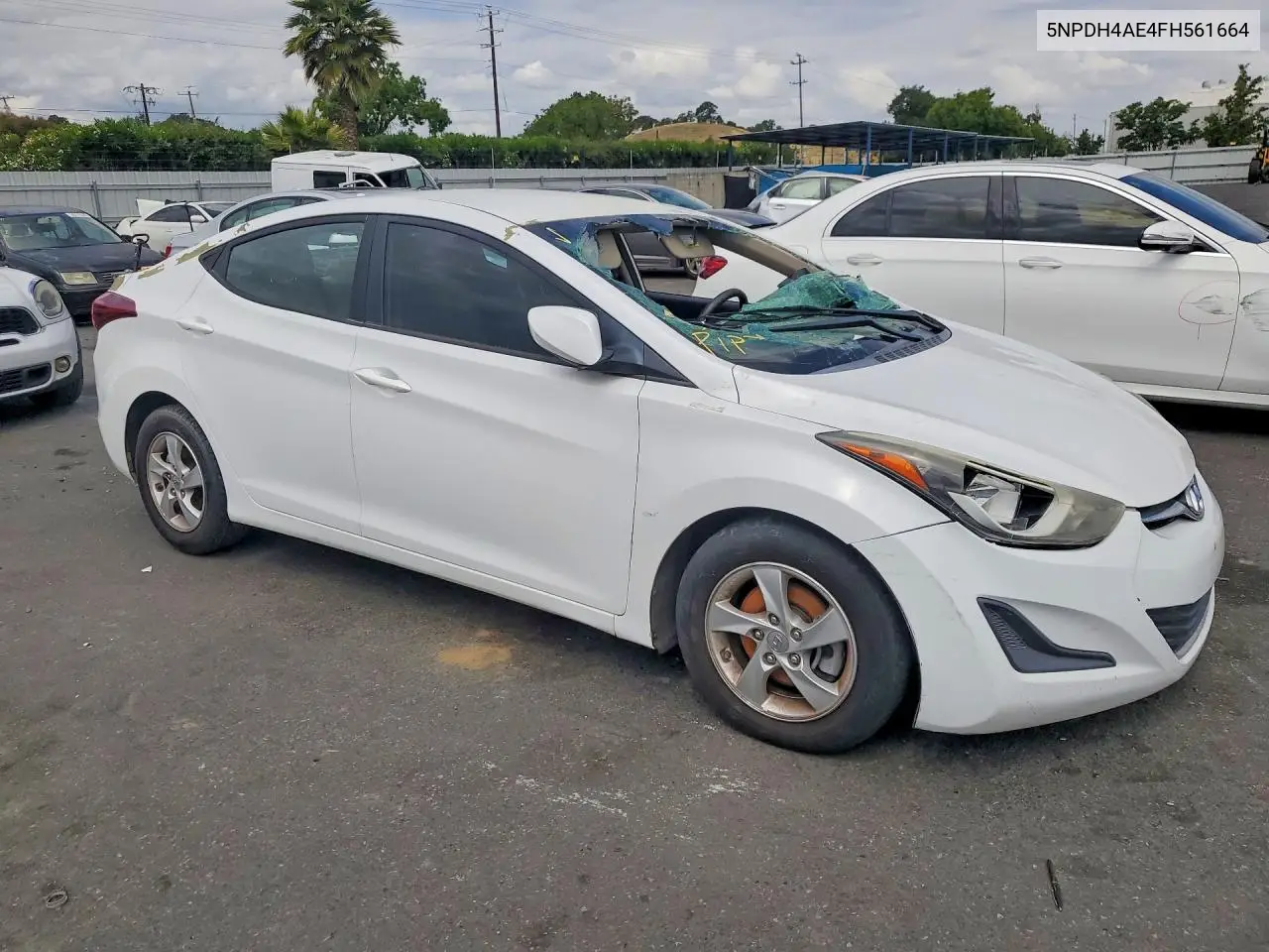 5NPDH4AE4FH561664 2015 Hyundai Elantra Se