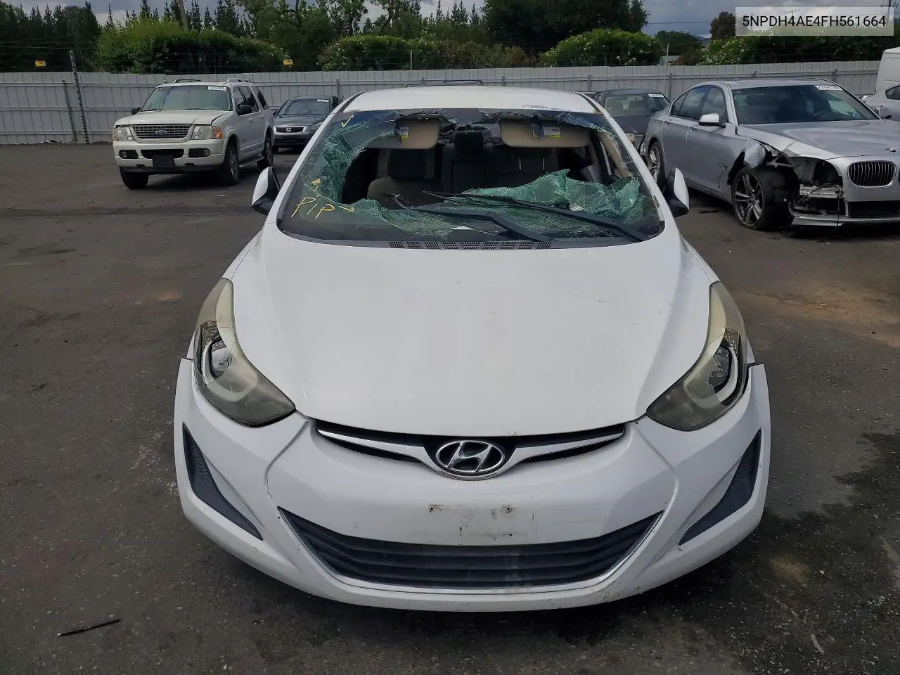 5NPDH4AE4FH561664 2015 Hyundai Elantra Se