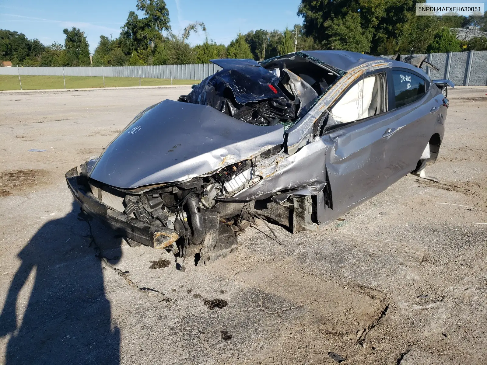 5NPDH4AEXFH630051 2015 Hyundai Elantra Se