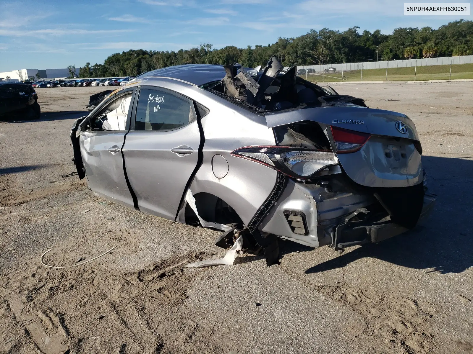 5NPDH4AEXFH630051 2015 Hyundai Elantra Se