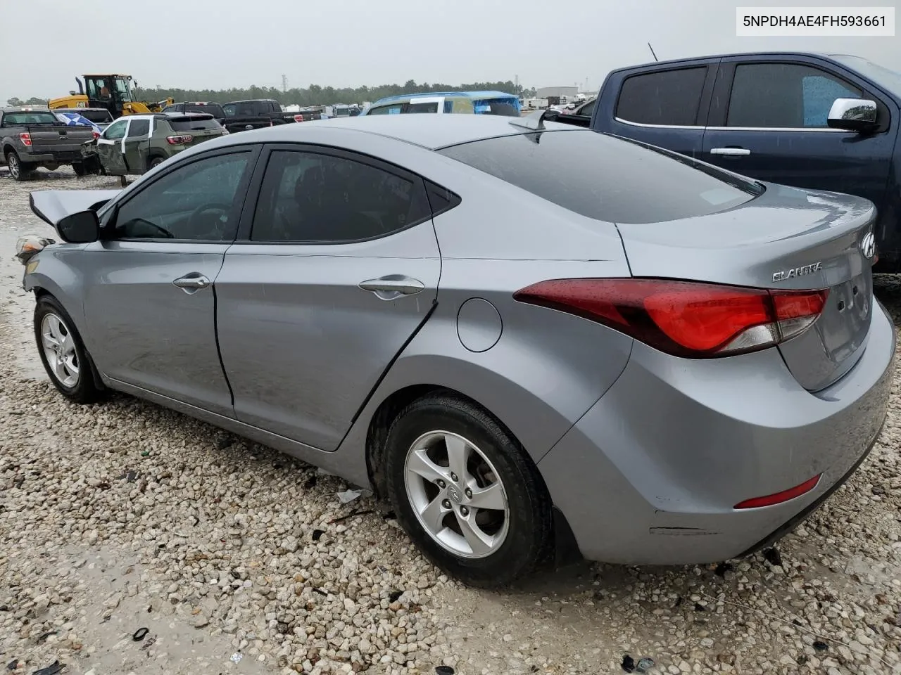 2015 Hyundai Elantra Se VIN: 5NPDH4AE4FH593661 Lot: 65026194