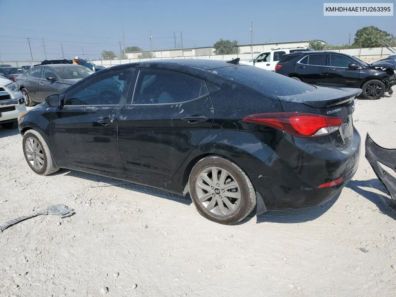 KMHDH4AE1FU263395 2015 Hyundai Elantra Se