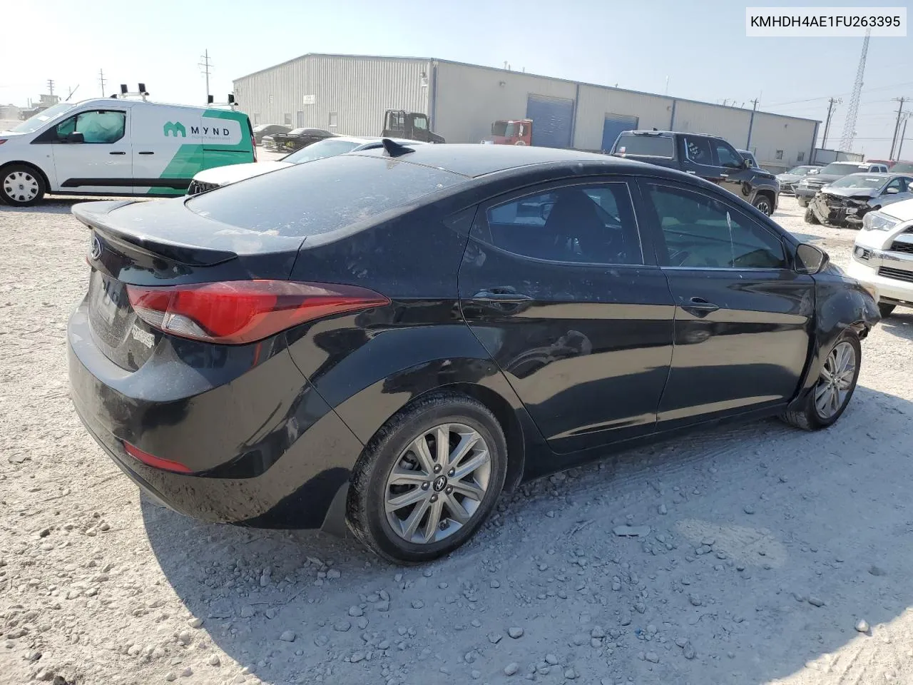 KMHDH4AE1FU263395 2015 Hyundai Elantra Se