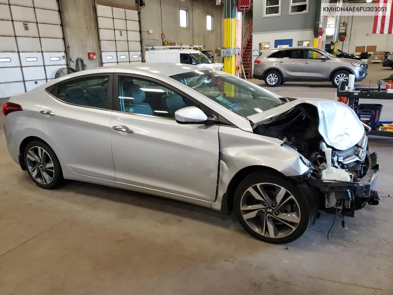 2015 Hyundai Elantra Se VIN: KMHDH4AE6FU303051 Lot: 69890554