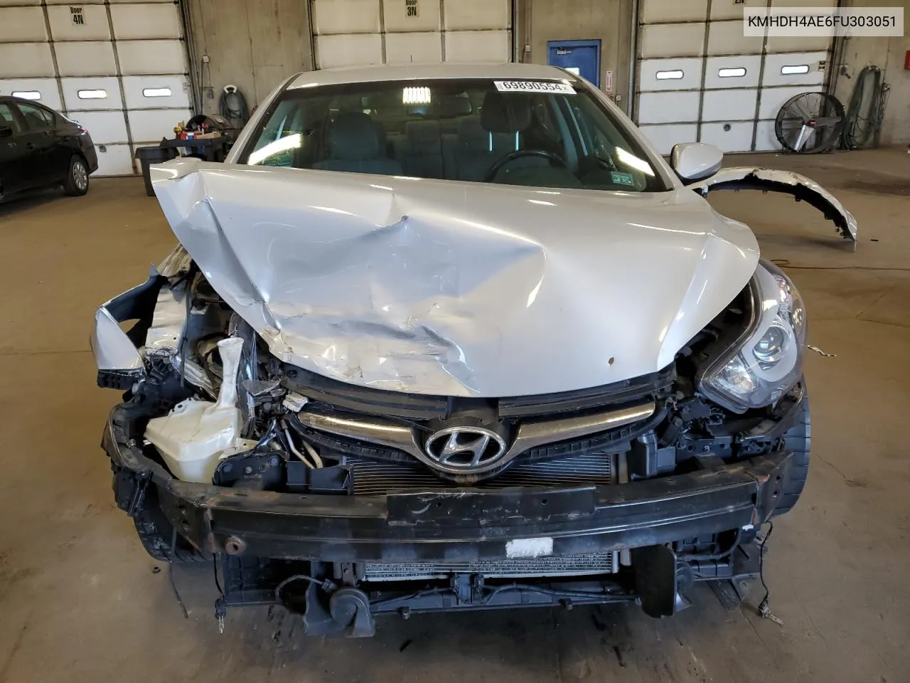 2015 Hyundai Elantra Se VIN: KMHDH4AE6FU303051 Lot: 69890554