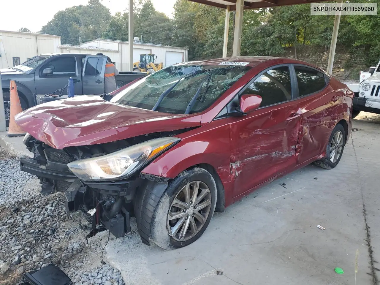 5NPDH4AE4FH569960 2015 Hyundai Elantra Se