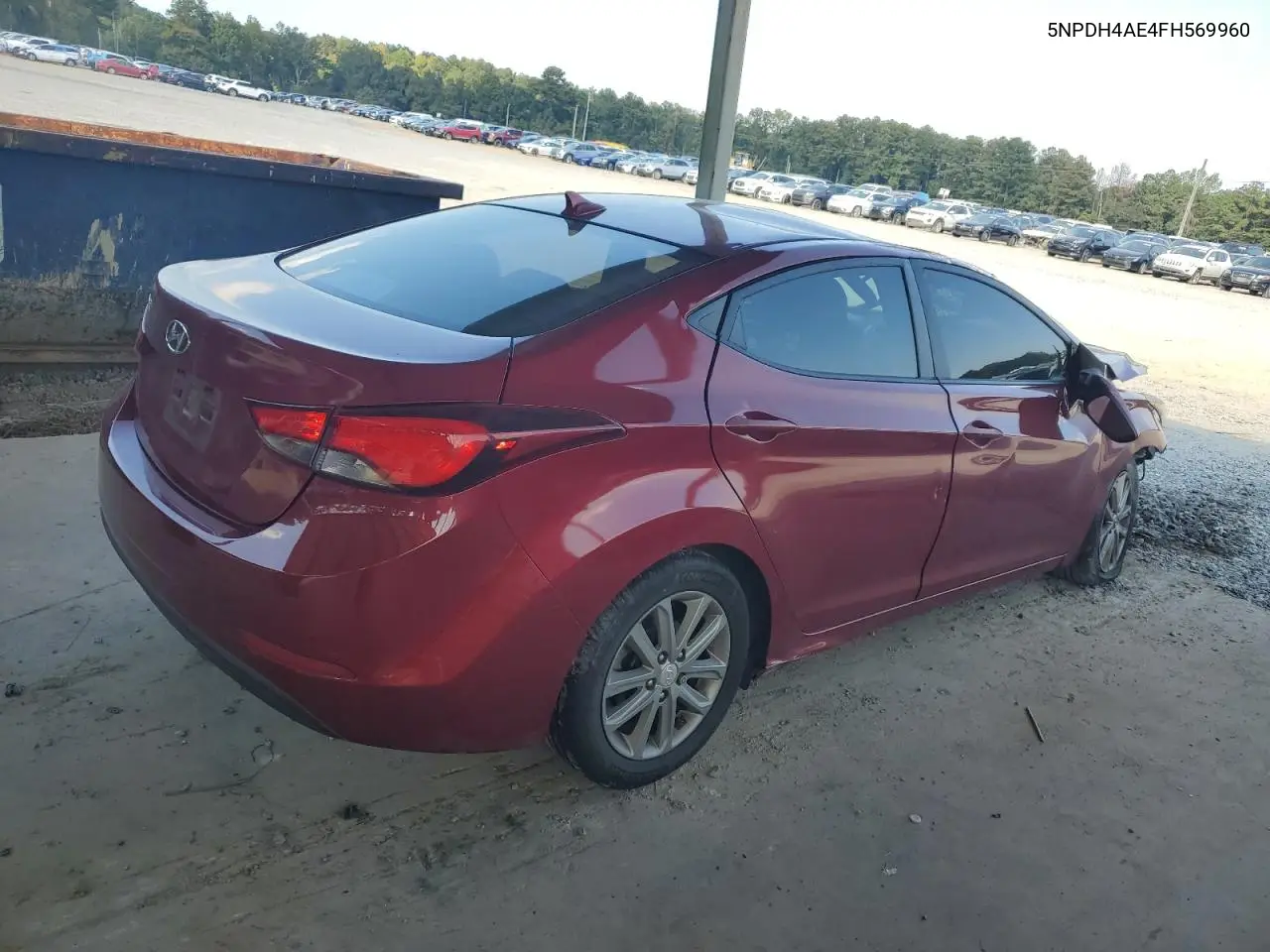 5NPDH4AE4FH569960 2015 Hyundai Elantra Se