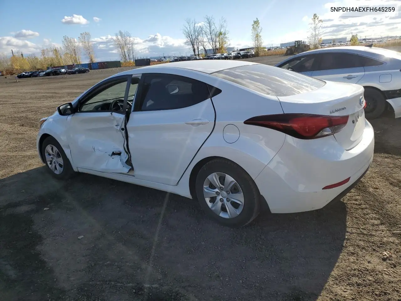 5NPDH4AEXFH645259 2015 Hyundai Elantra Se