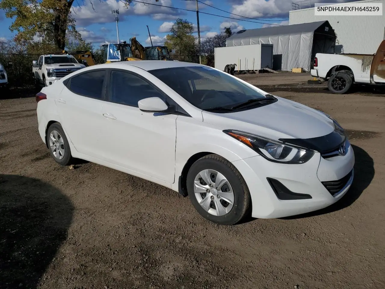 5NPDH4AEXFH645259 2015 Hyundai Elantra Se