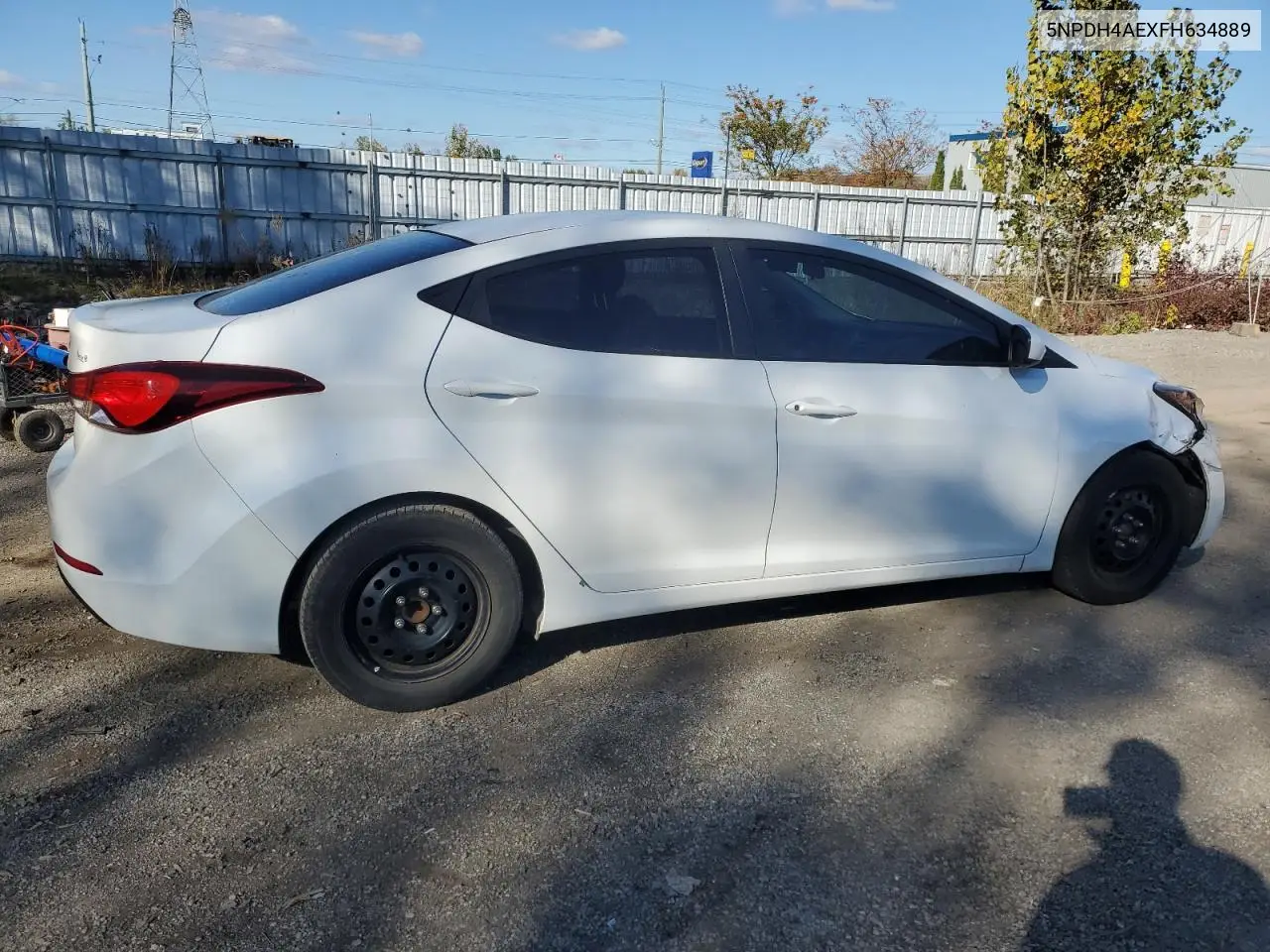 5NPDH4AEXFH634889 2015 Hyundai Elantra Se
