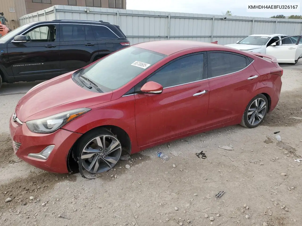 KMHDH4AE8FU326167 2015 Hyundai Elantra Se