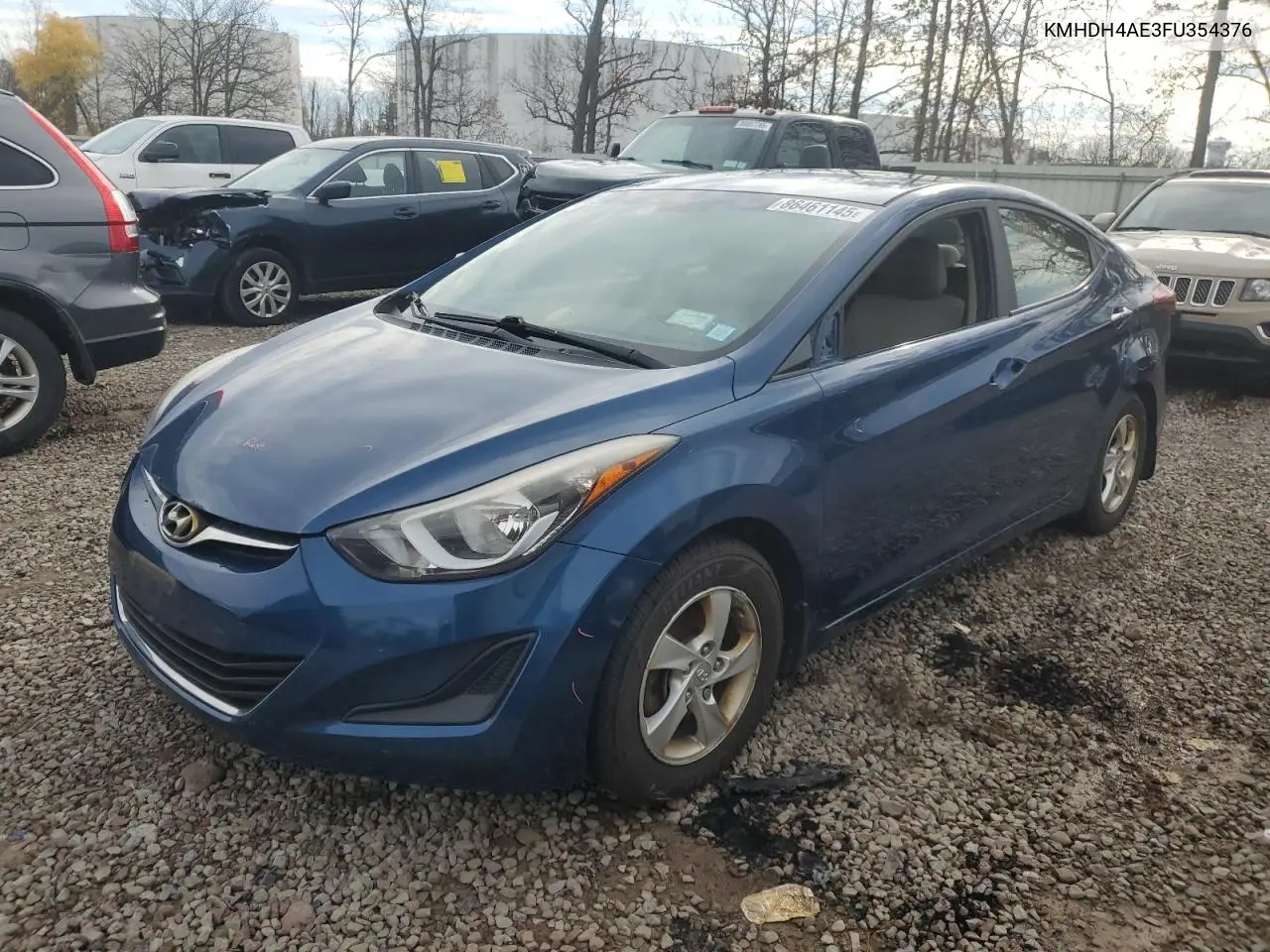 KMHDH4AE3FU354376 2015 Hyundai Elantra Se