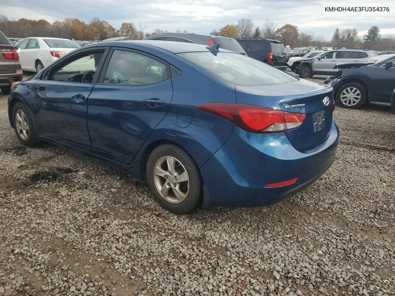 KMHDH4AE3FU354376 2015 Hyundai Elantra Se